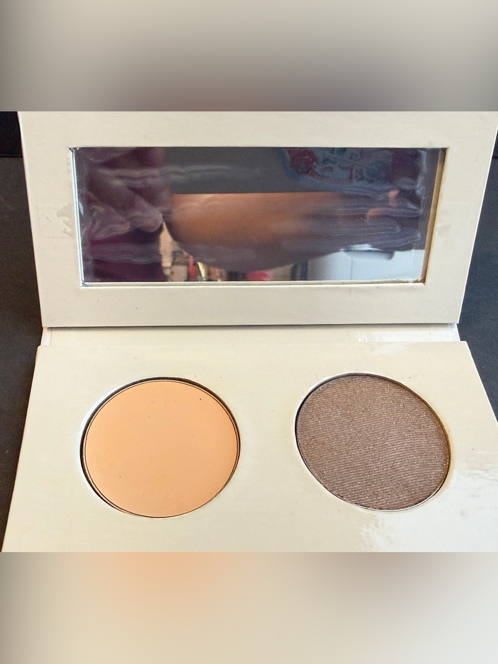 Mally Beauty Frosted Taupe Eye Shadow Duo Base & Shadow 6.2g